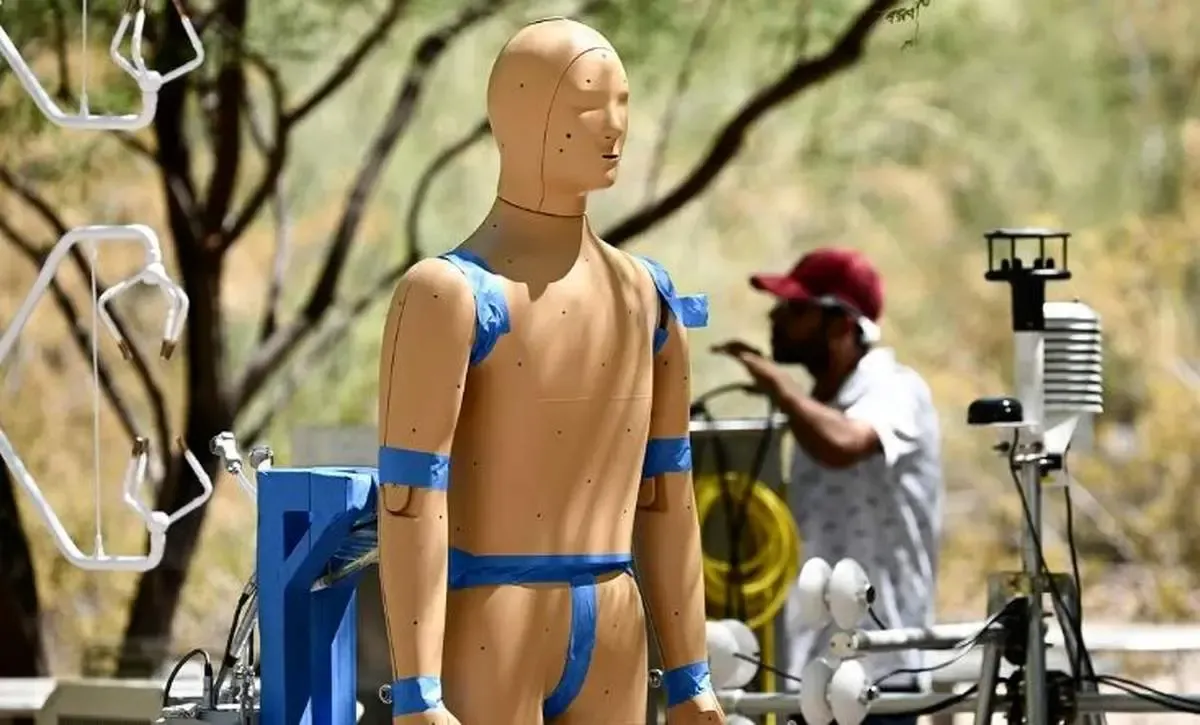 ساخت یک ربات برای بررسی فشار گرما بر انسان