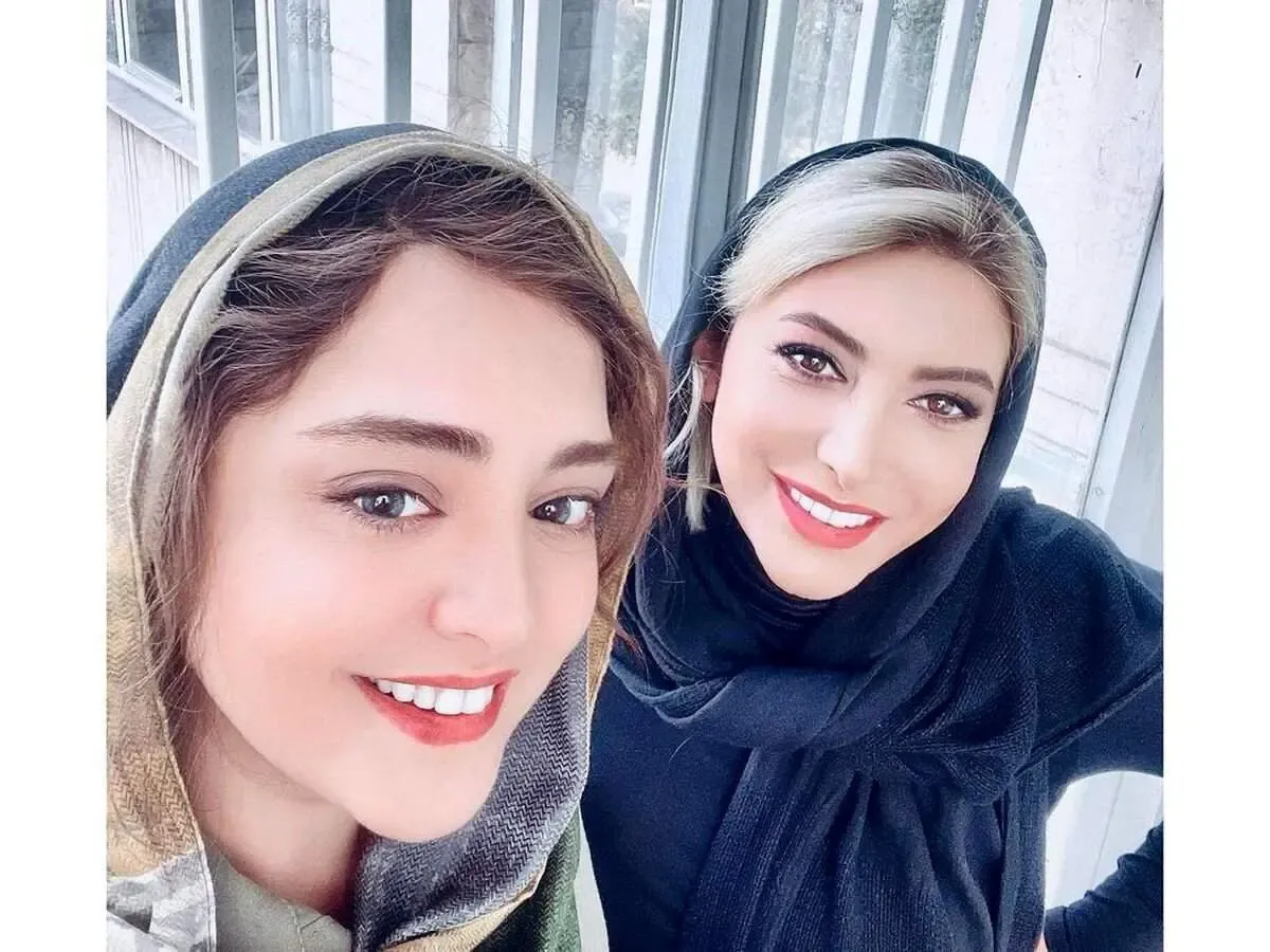 فریبا نادری و نرگس محمدی در آبشار نیاگارا / عکس