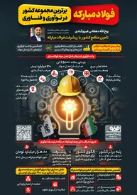 فولاد مبارکه، برترین مجموعه کشور در نوآوری و فناوری