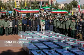 شهدا در کنار حاج قاسم آرام گرفتند