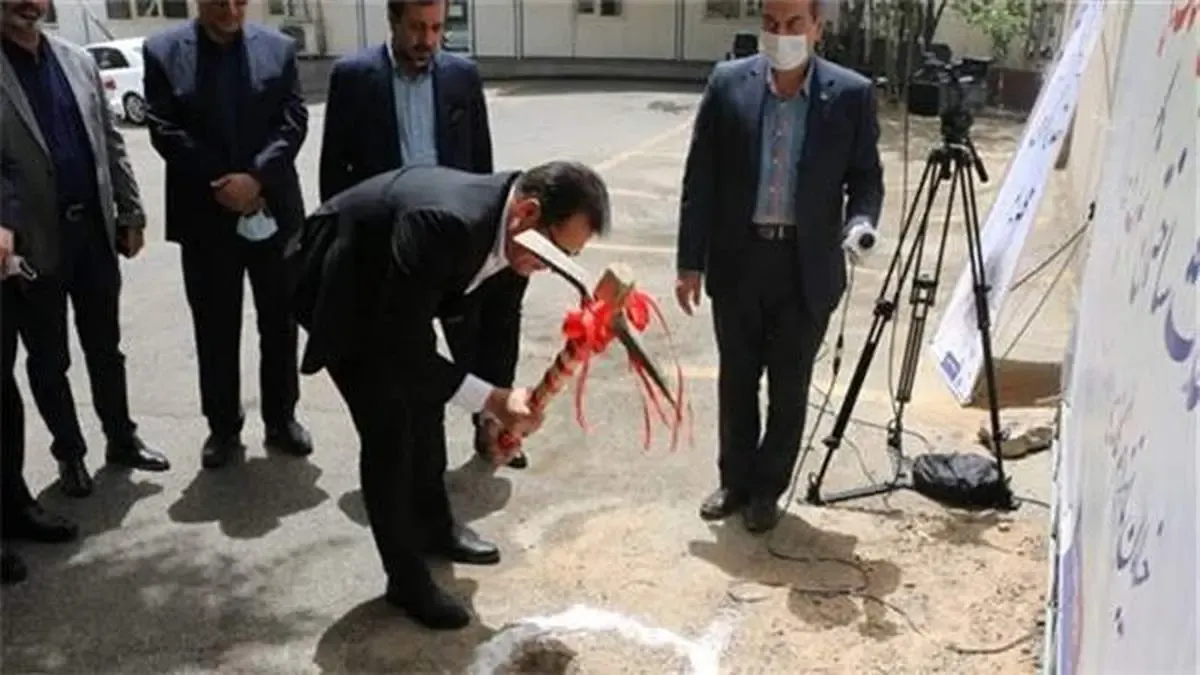 آیین كلنگ زنی احداث ساختمان جدید بیمه دانا