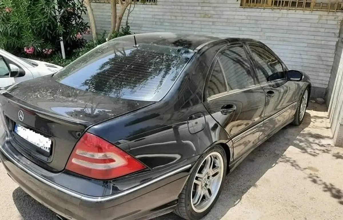 توقیف بنز 10 میلیارد تومانی در تهران