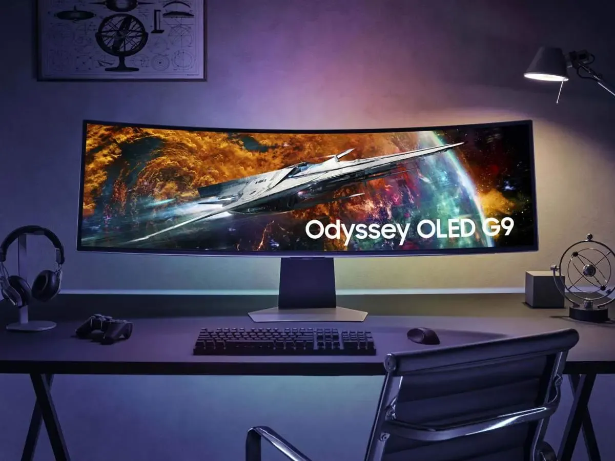 مانیتور گیمینگ Odyssey OLED G9 سامسونگ تحسین منتقدان را برانگیخت
