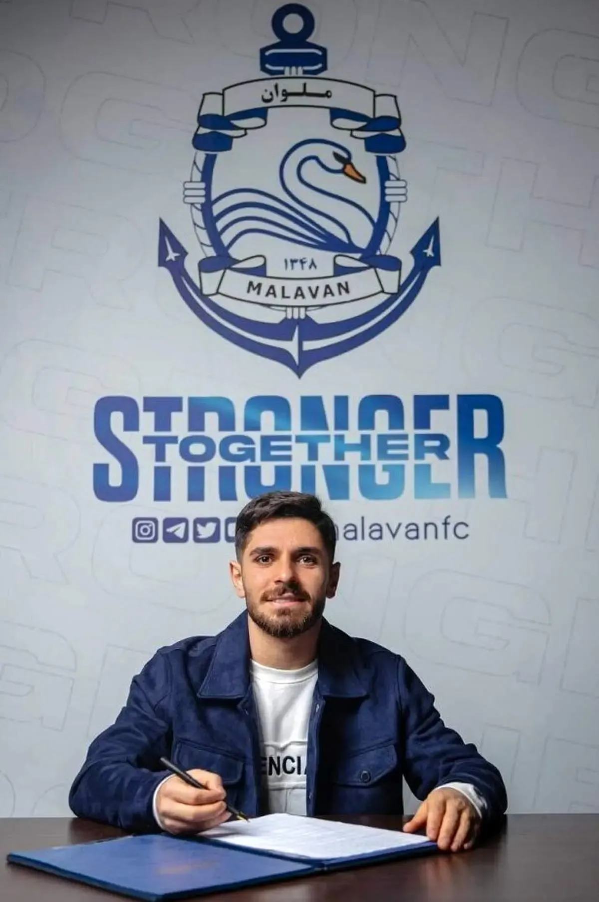 ستاره پرسپولیس امروز آبی پوشید!/ عکس