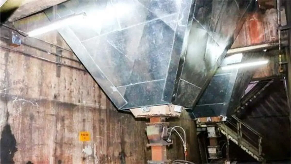 افزایش راندمان غبارگیری فن واحد گندله‌سازی با نوسازی 20 درصدی غبارگیرها