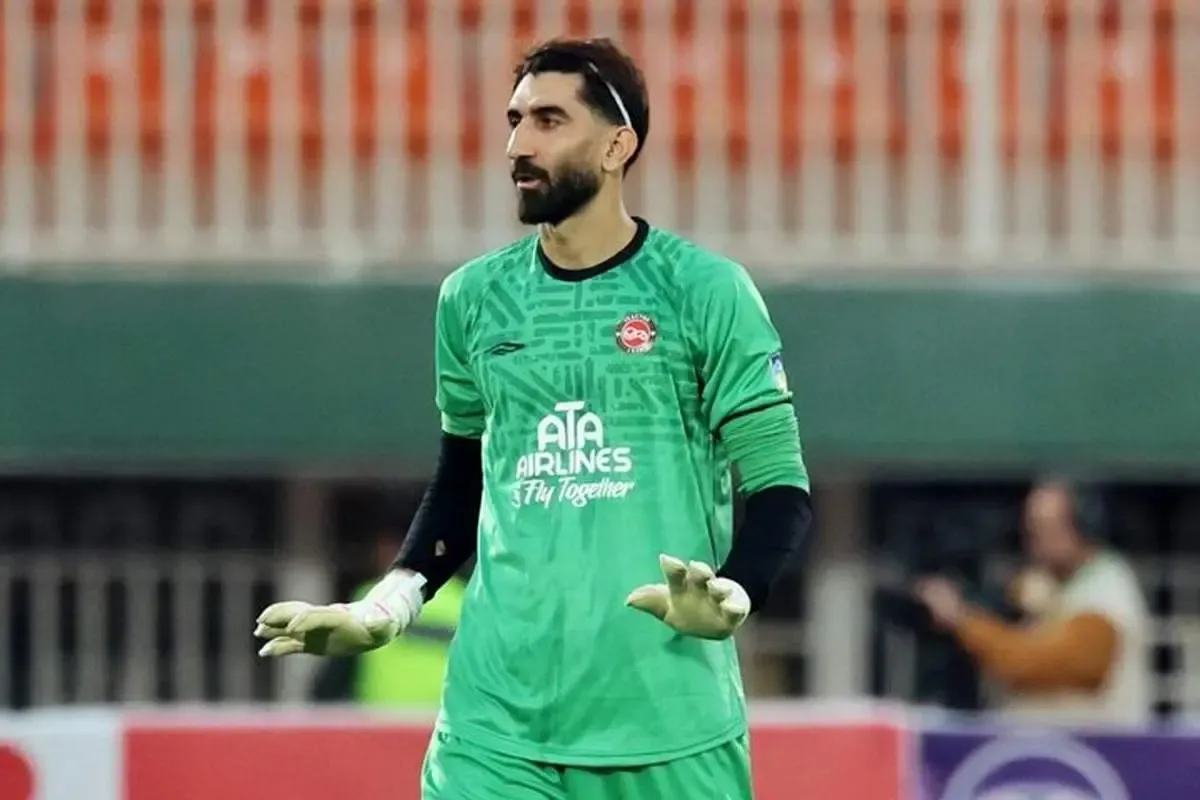 کارت زرد بیرانوند در نساجی/ تهدیدی برای جشن قهرمانی تراکتور؟