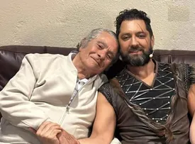 دل نوشته بهرام رادان بعد از دیدار بهروز وثوقی در آمریکا/عکس