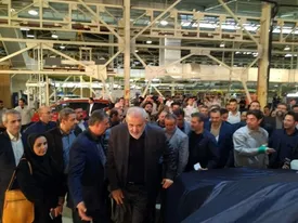 بازدید وزیر صمت از طرح های تامین مالی شده توسط بانک صنعت و معدن در استان سمنان