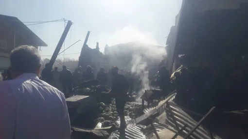 سقوط بالگرد ارتش در اصفهان + عکس و ویدیو