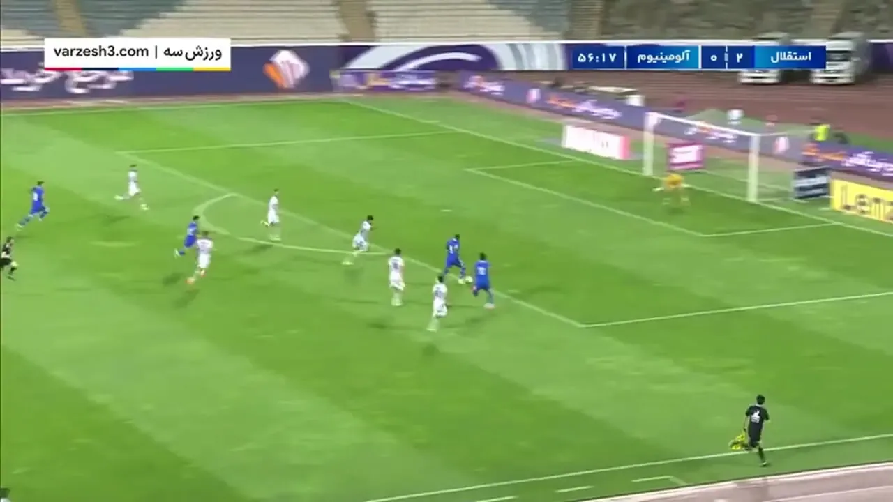 خلاصه دیدار پرگل و جذاب استقلال- آلومینیوم/ ببینید