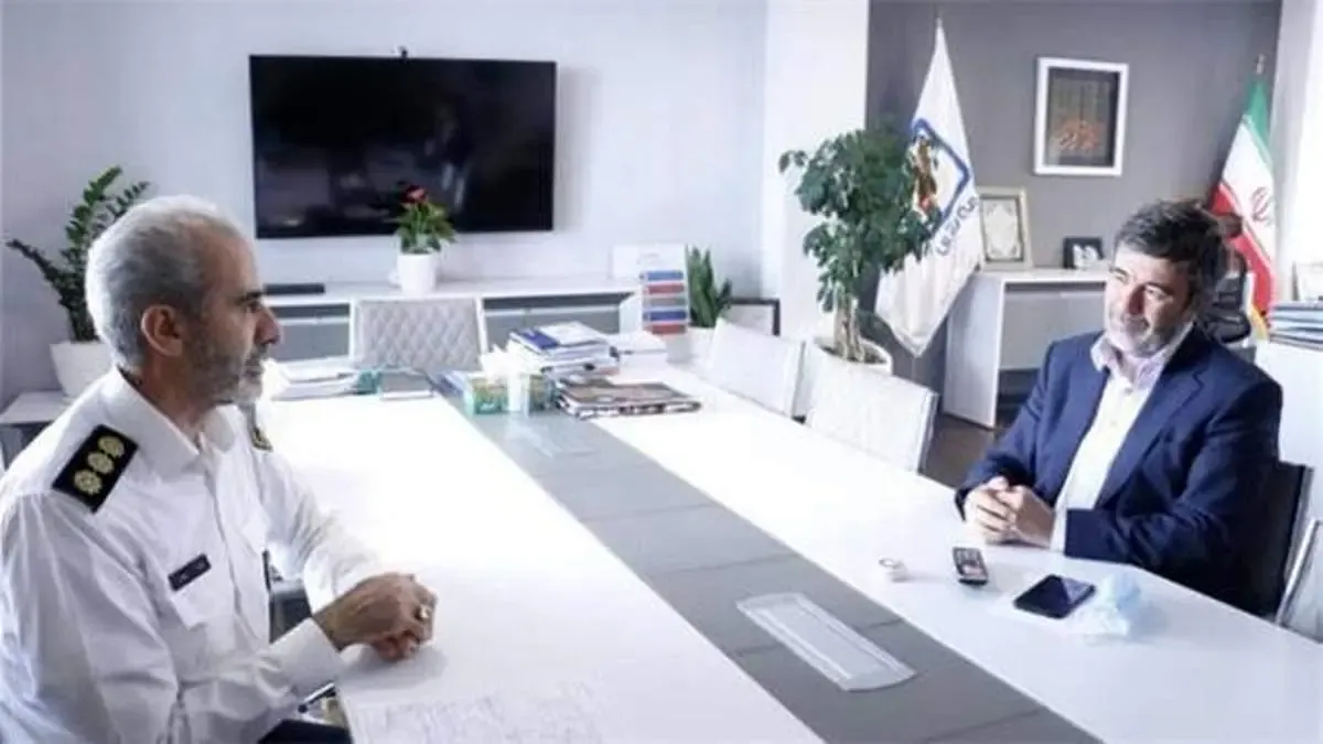 دیدار معاون پلیس کشور با مدیرعامل بیمه رازی