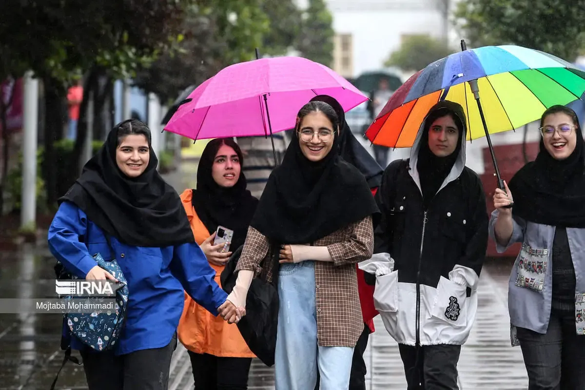 این استان‌ها امروز منتظر بارش باران باشند