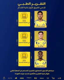 غیبت ۳ ستاره النصر مقابل پرسپولیس قطعی شد/ رونالدو به ایران می آید؟