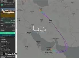هواپیمای ویژه مقامات امارات راهی ایران شد