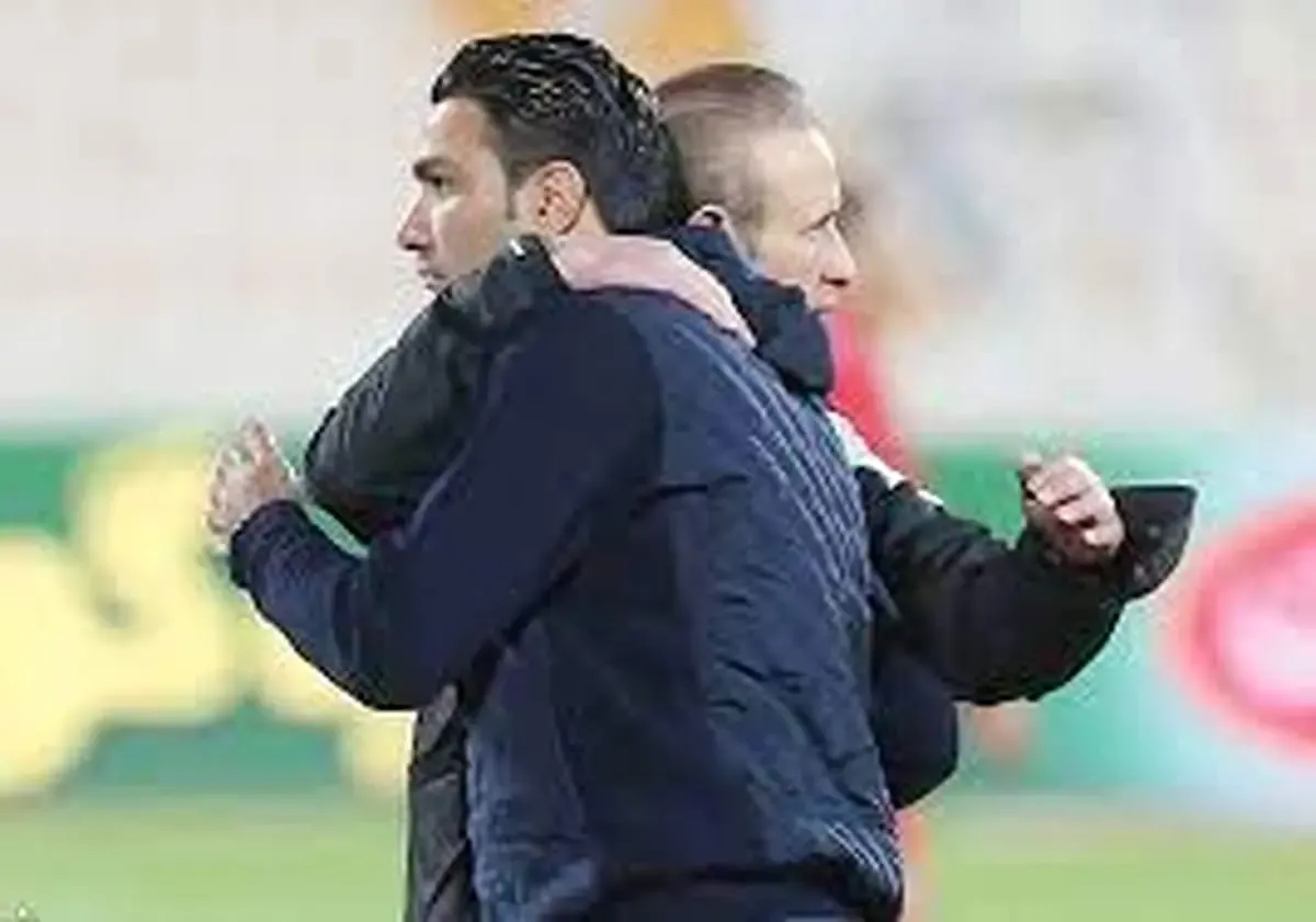 اولین تصویر از ماچ و بغل نکونام و گل محمدی در آزادی