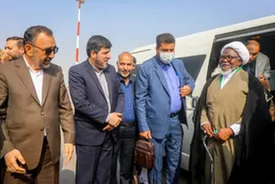 استقبال از شیخ زکزاکی در مشهد