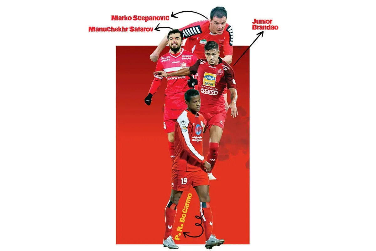 گل محمدی با پسمانده های خارجی ارنج پرسپولیس را چیده!