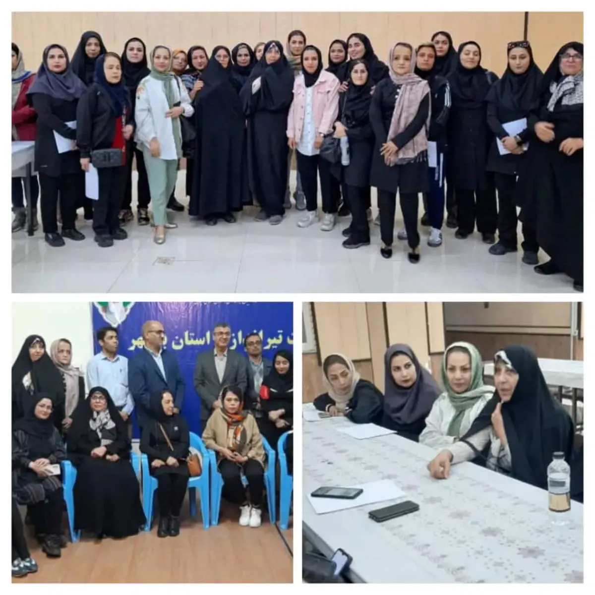 حضور فاطمه هاشمی در مسابقات قهرمانی کشور تالاسمی