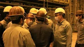 بازدید سرزده و شبانه از آهک و ریخته گری