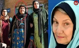 تغییر چهره مهلقا خانم «نون.خ» در سن ۷۷ سالگی/ عکس