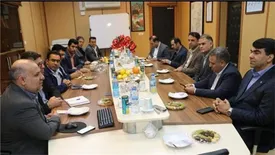 نشست مدیر عامل بانک توسعه تعاون با مدیر عامل شرکت پتروشیمی اروند