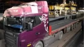 صادرات نخستین محموله فولاد خراسان به سوریه