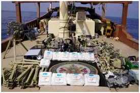 ادعای آمریکا: محموله تسلیحات ایران برای انصارالله یمن را توقیف کردیم