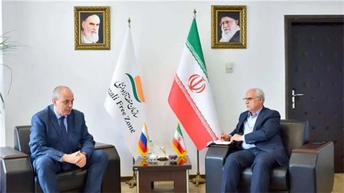 سرمایه گذاری مشترک در بنادر دو منطقه/همکاری بیشتر جهت فعال سازی کریدور شمال جنوب/تشکیل شورای هماهنگی مناطق آزاد ایران و مناطق ویژه اقتصادی روسیه