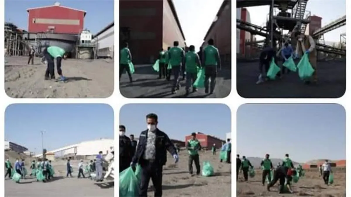 برگزاری اولین پویش جامعه سبز اندیش در مجتمع معدنی چادرملو