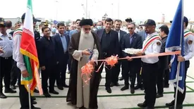 افتتاح و بهرهبرداری از شش طرح عمرانی و زیربنایی در اداره کل بنادر و دریانوردی گیلان