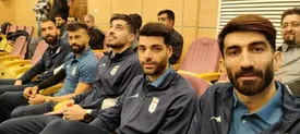 دیدار این ملی پوشان فوتبال با فرمانده سپاه