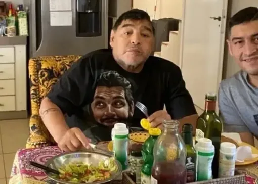 آخرین عکس مارادونا پیش از مرگ/ عکس