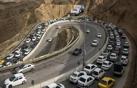 اعلام ساعت ممنوعیت ترددِ جاده چالوس