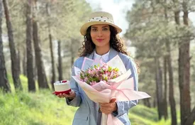 جشن تولد 36 سالگی ساناز سعیدی در دل طبیعت