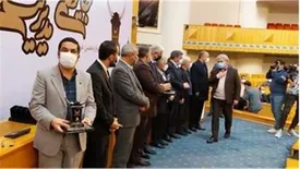تندیس سیمین جایزه ملی مدیریت مالی ایران به شرکت فولاد خوزستان رسید