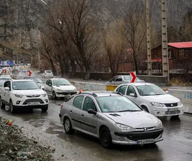 پیش‌بینی باران در محورهای شمالی کشور