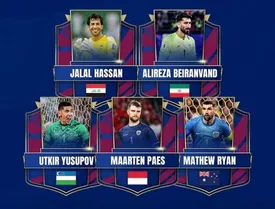 بیرانوند نامزد عنوان بهترین دروازه‌بان آسیا شد