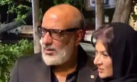 بازیگران معروف در مراسم ختم مادر ریما رامین‌فر/ ببینید