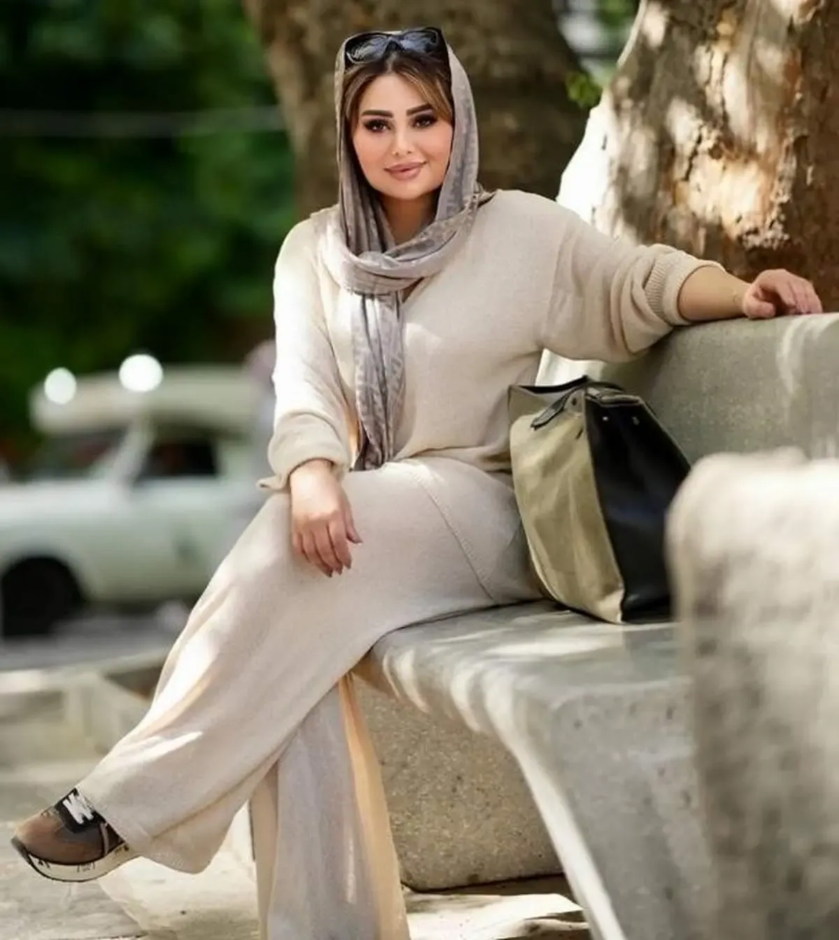 حضور جنجالی مجری زن عرب در تهران خبرساز شد/ عکس