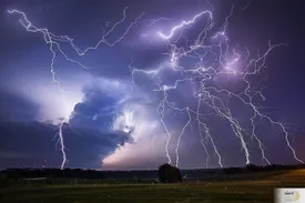 صاعقه جان سرباز وظیفه را گرفت