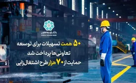 ۵۰ همت تسهیلات برای توسعه تعاونیها پرداخت شد/ حمایت از ۷۰هزار طرح اشتغالزایی