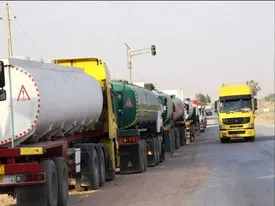 زمینگیر شدن ۳۰۰ تانکر گاز ایران در مرز تفتان/ ماجرا چیست؟