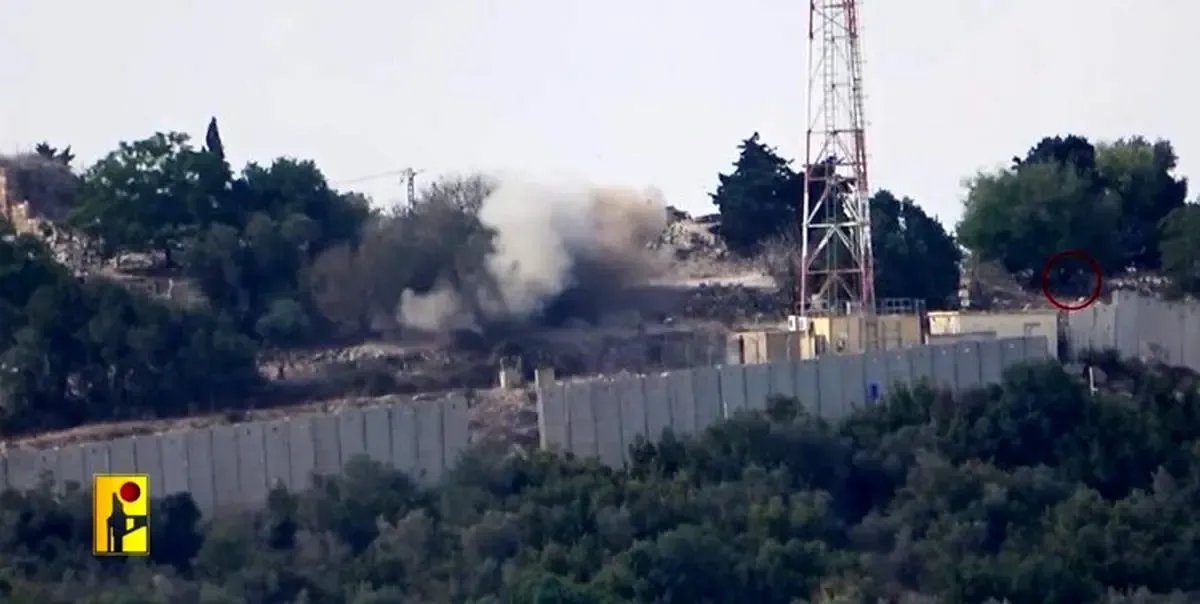 تصاویر حمله موفق حزب‌الله به نیرو‌های رژیم صهیونیستی