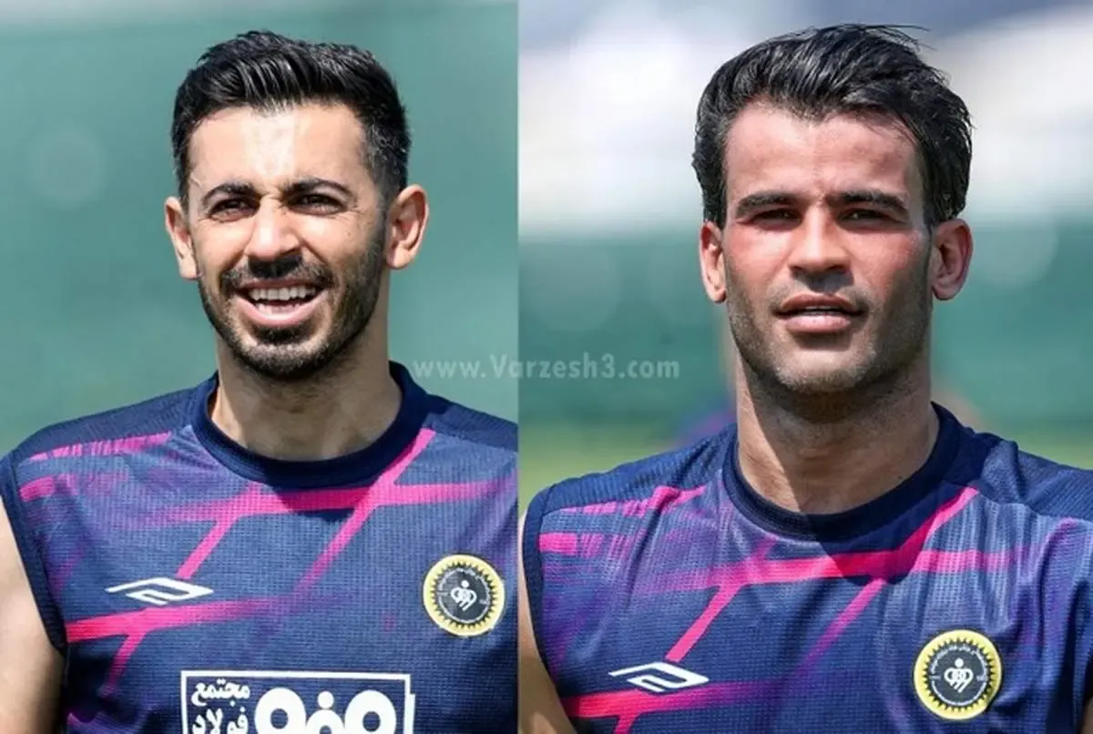 آل‌کثیر و احسان پهلوان دوباره قرمزپوش شدند + عکس
