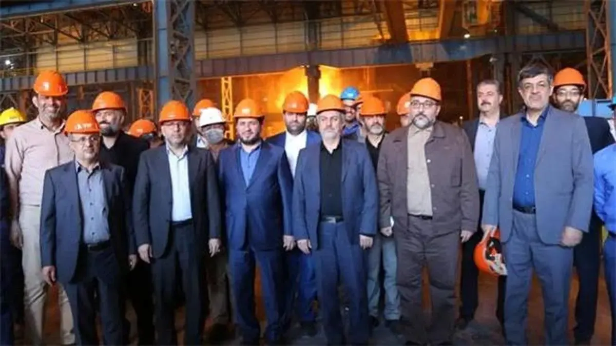 بازدید وزیر صمت از مجتمع صنعتی چادرملو