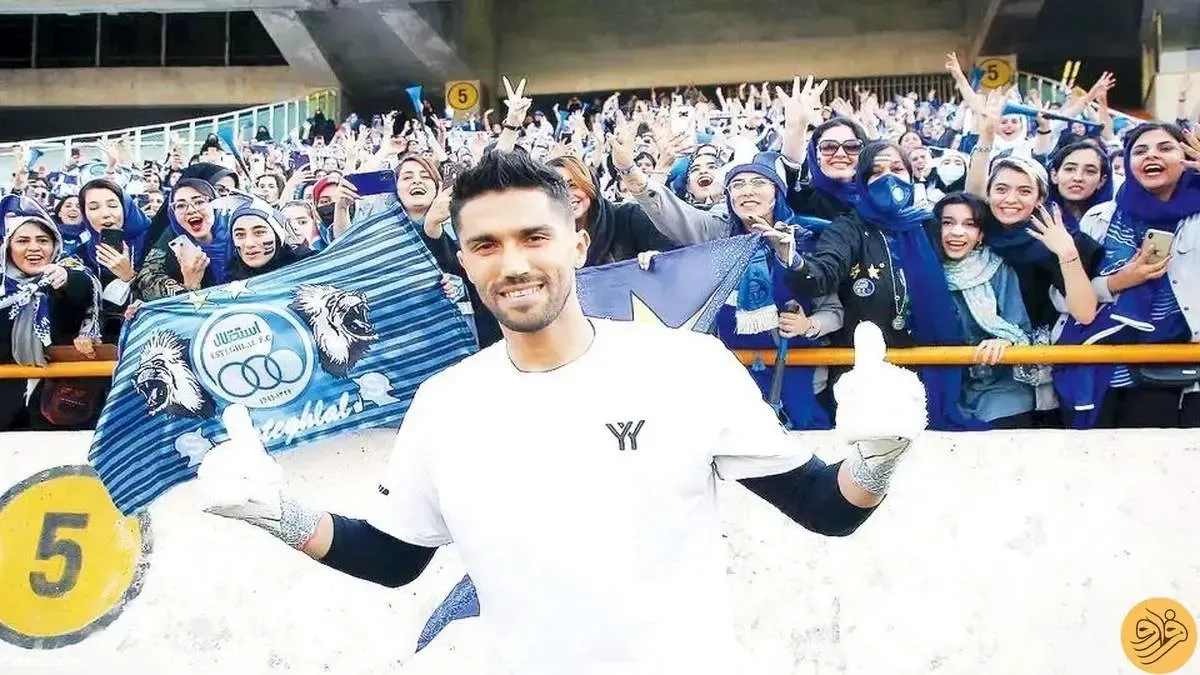 خط خوردن سیدحسین حسینی به خاطر جیمی جامپ زن؟