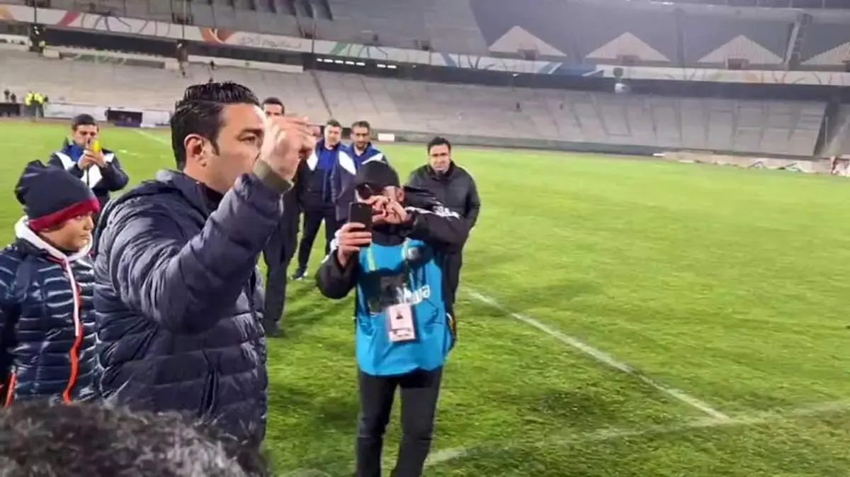 شب به یادماندنی نکونام با فرزندانش در آزادی بعد از برد / ببینید