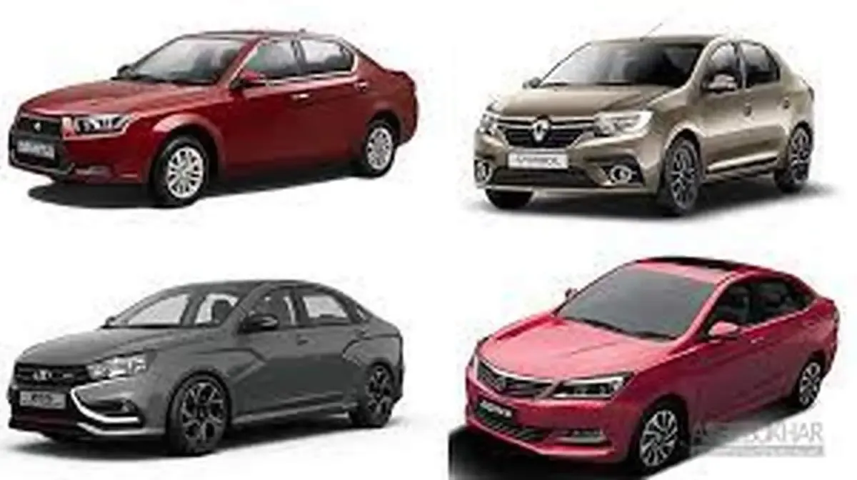 قیمت جدید انواع خودروهای ایرانی در تاریخ ۲۶ اسفند