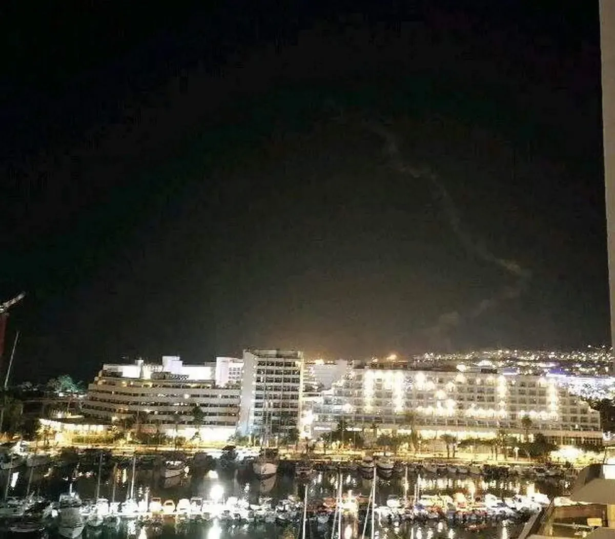 انفجار در بندر ایلات جنوب در سرزمین‌های اشغالی