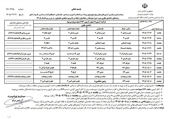 آزمون آزمون